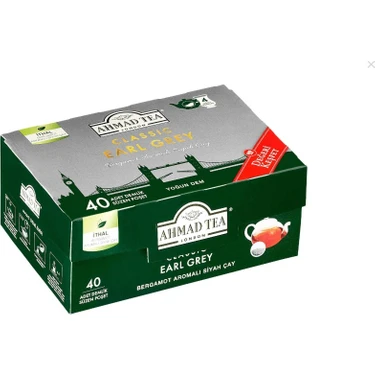 AHMAD TEA CLASSIC EARLY GREY DEM.POS. CAY 2GRX40 ADET