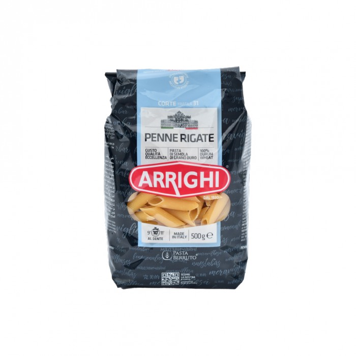 ARRIGHI PENNE RIGATE 31 500 GR.
