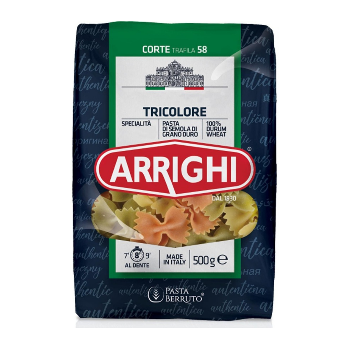 ARRIGHI FARFALLE TRICOLORE 58 ARRIGHI 500 GR.