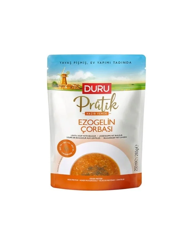 DURU PRATIK EZOGELIN CORBASI 250 GR.
