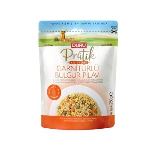 DURU PRATIK GARNITURLU BULGUR PILAVI 250 GR.