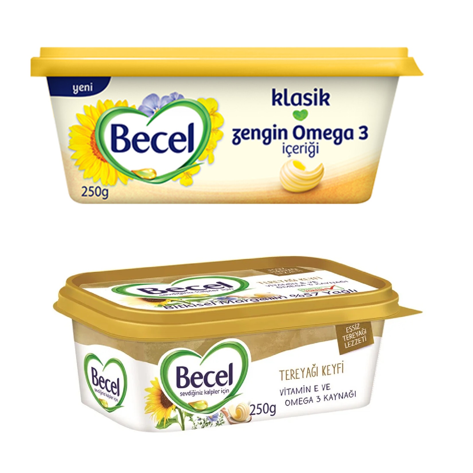 BECEL BECEL KLASIK 250 GR+BECEL TEREYAG 250 GR