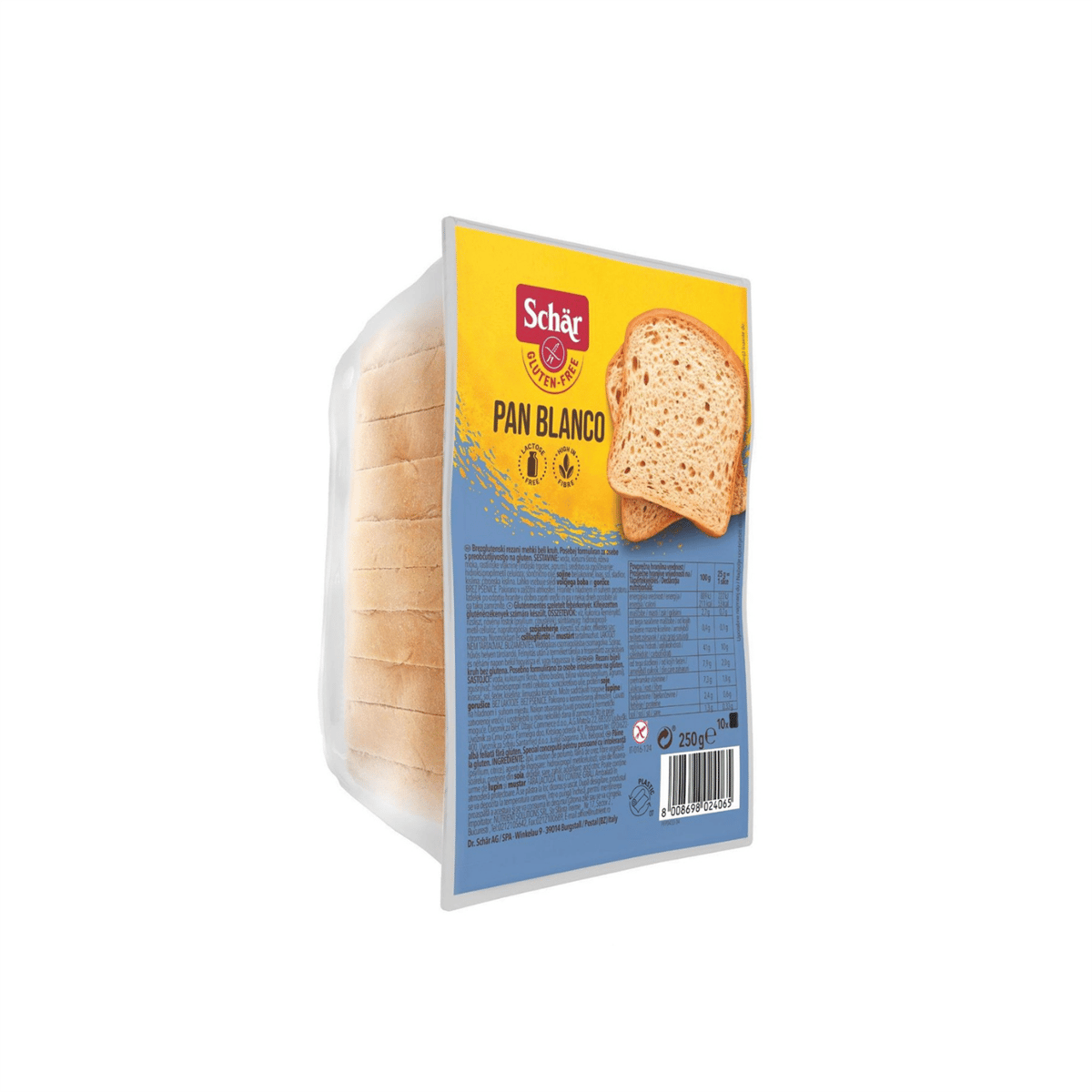 SCHAR BLANCO DILIMLI EKMEK 250 GR.