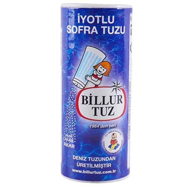 BILLUR TUZ TUZLUKLU 125 GR.