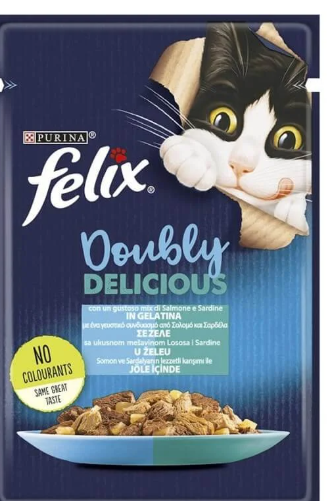 FELIX KEDI YAS MAMA CIFTE LEZZET SOMON ALABALIK 85 GR.